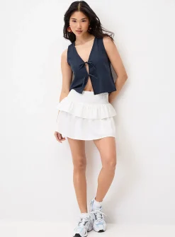 Tie-up reversible cami