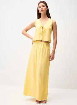 Tie-up reversible cami