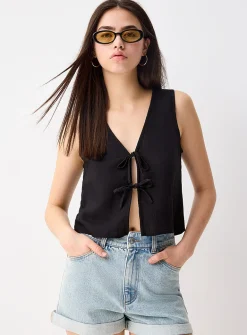 Tie-up reversible cami