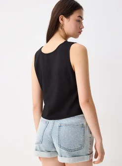 Tie-up reversible cami