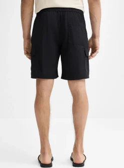 Tie-waist cargo short