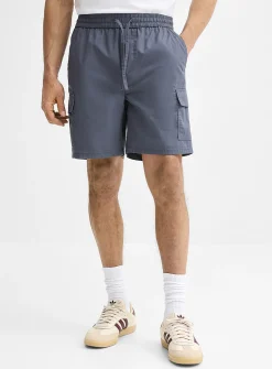Tie-waist cargo short