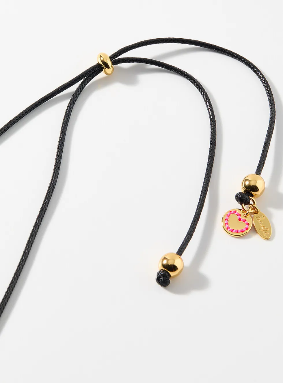 Tiger's eye long cord necklace