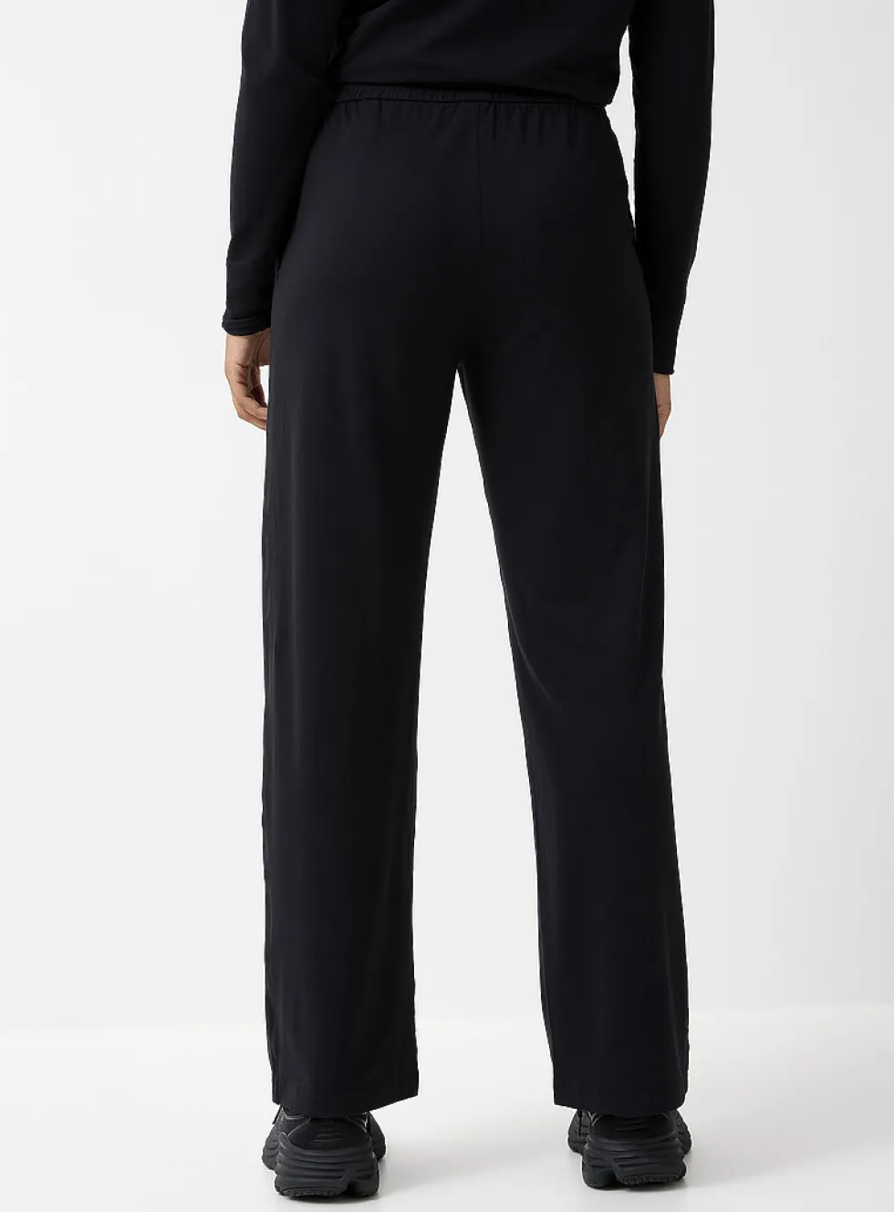 Toggle-waist ultra-soft wide-leg pant