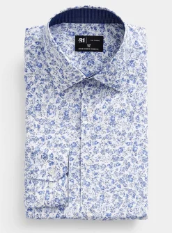 Toile de Jouy pattern shirt