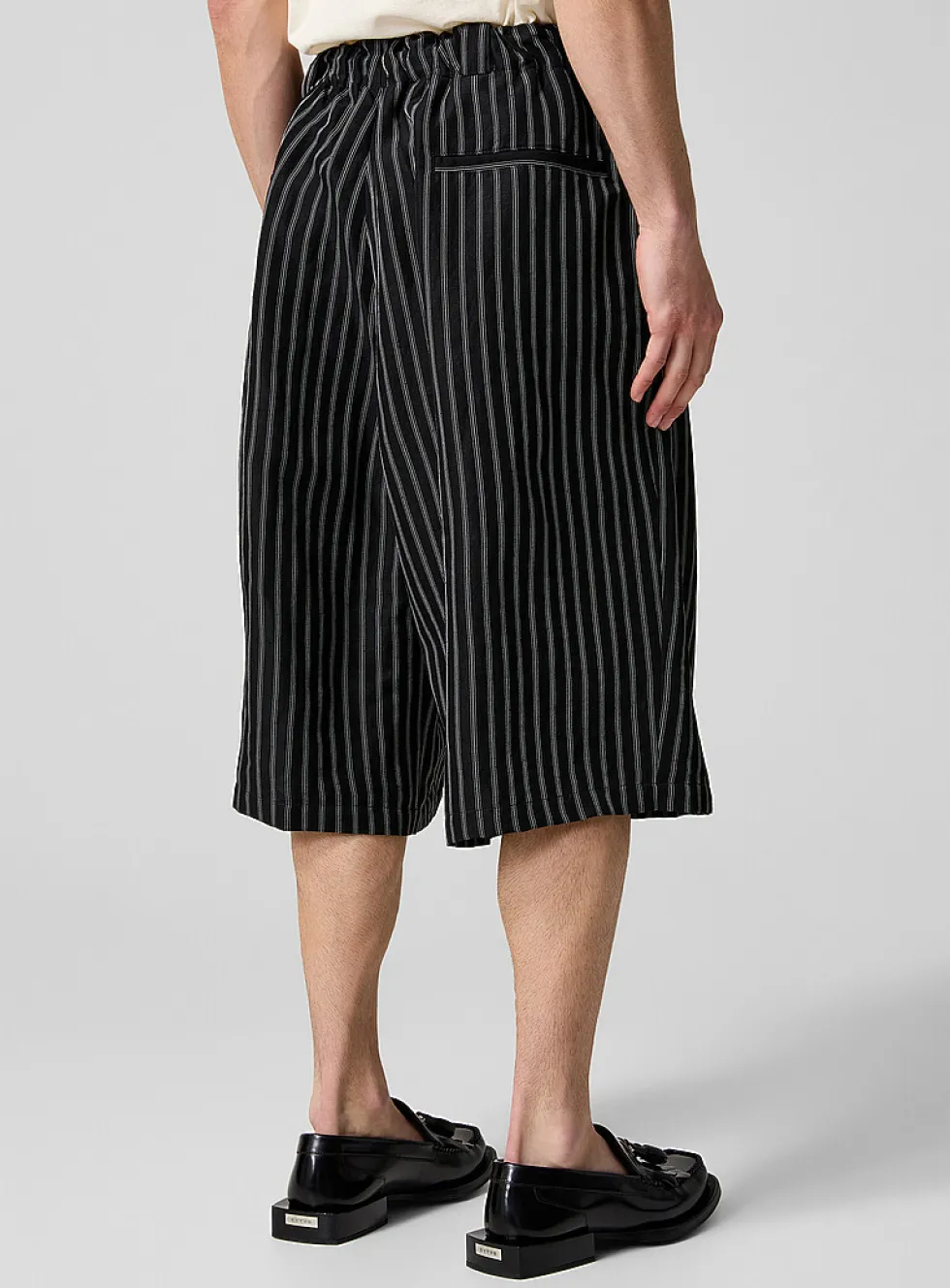 Toluca oversized striped Bermuda short