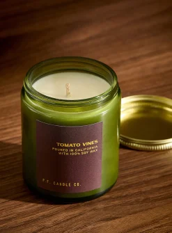 Tomato vines scented candle