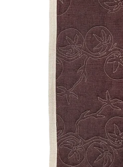 Tomatoes quilt throw
