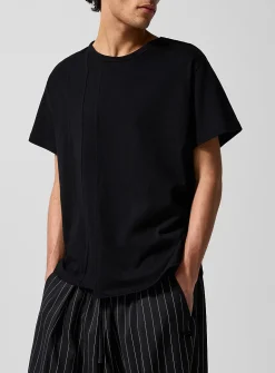 Tone-on-tone blocks T-shirt