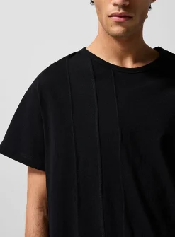 Tone-on-tone blocks T-shirt