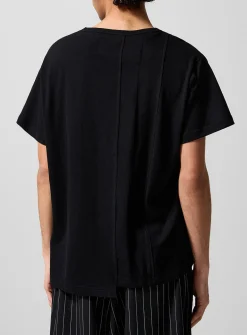 Tone-on-tone blocks T-shirt