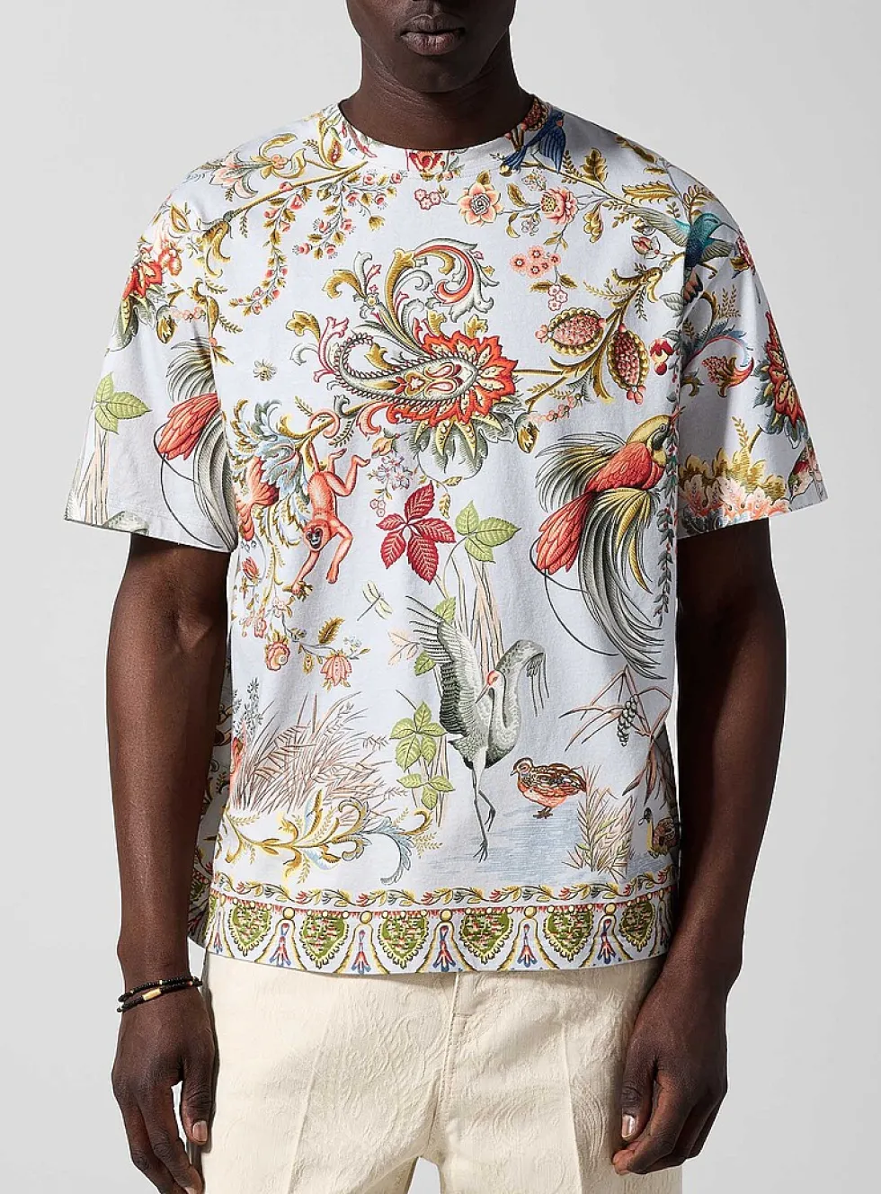 Topical print T-shirt