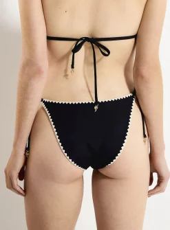 Topstitching and charms bikini