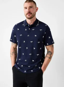 Torrey Pines embroidery golf polo