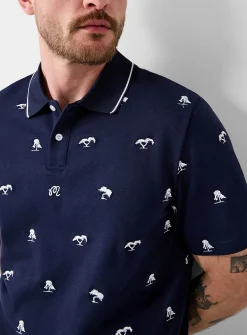 Torrey Pines embroidery golf polo
