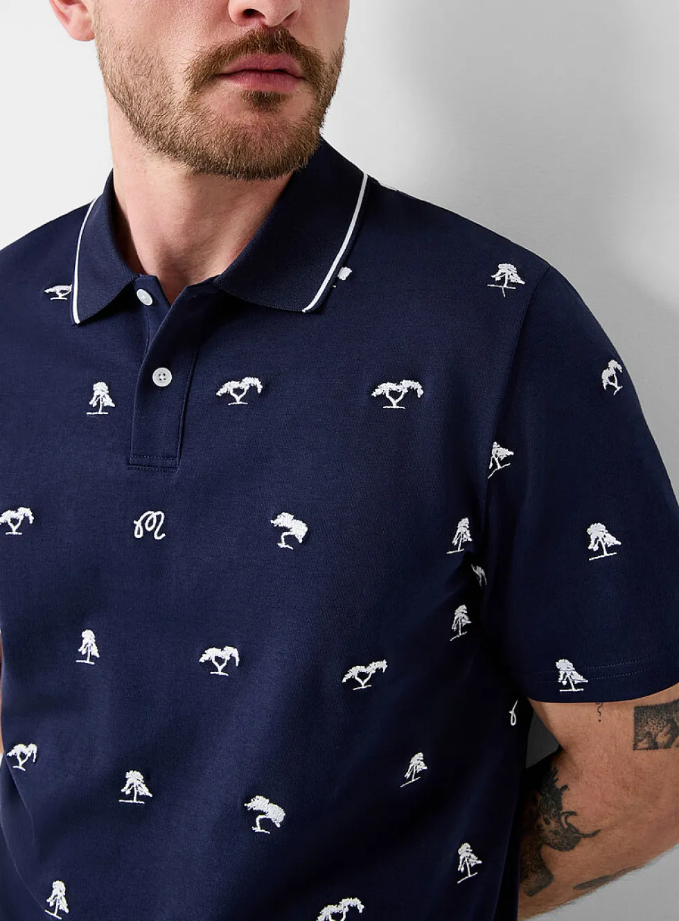 Torrey Pines embroidery golf polo