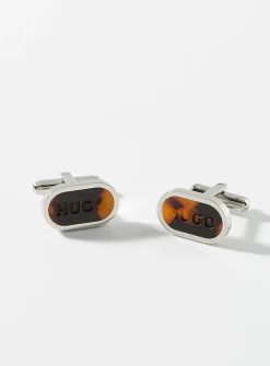 Tortoiseshell cufflinks