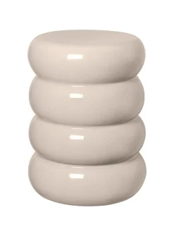 Toru wavy ceramic side table