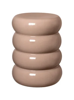 Toru wavy ceramic side table