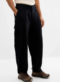 Touch of linen cargo pant