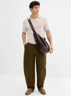 Touch of linen cargo pant