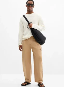Touch of linen cargo pant