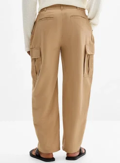 Touch of linen cargo pant