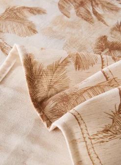 Touch of linen gorgeous palm trees tablecloth