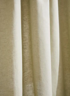 Touch of linen shower curtain
