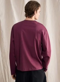Touch of silk Henley T-shirt
