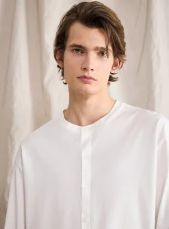 Touch of silk Henley T-shirt