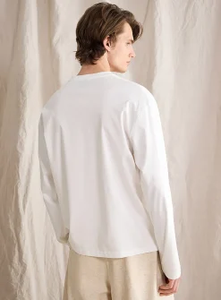 Touch of silk Henley T-shirt