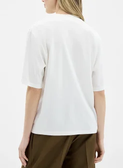 Touch of silk jersey T-shirt
