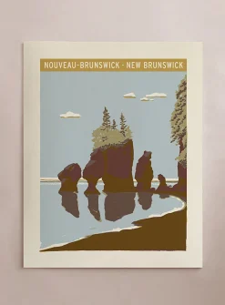 Travel New Brunswick art print