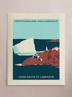 Travel Newfoundland and Labrador art print