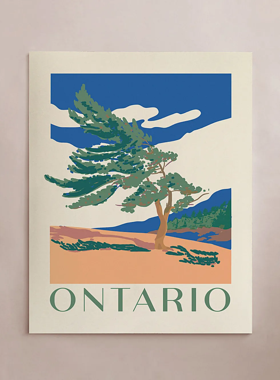 Travel Ontario art print