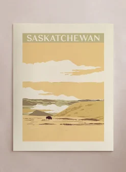 Travel Saskatchewan art print
