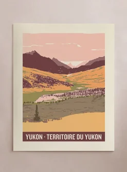 Travel Yukon art print