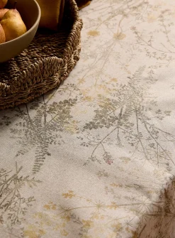 Tree branches coated tablecloth