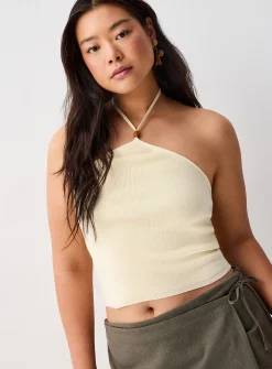 Triangle halter cami
