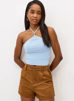 Triangle halter cami