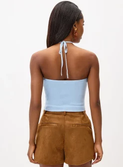 Triangle halter cami