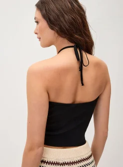 Triangle halter cami