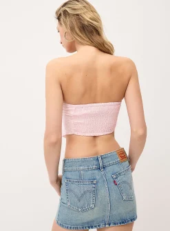 Triangular tube top