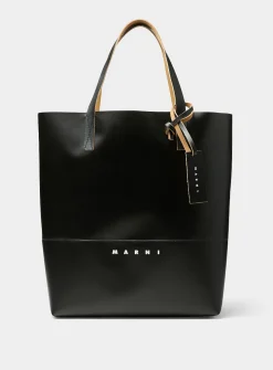 Tribeca black tote bag