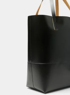 Tribeca black tote bag