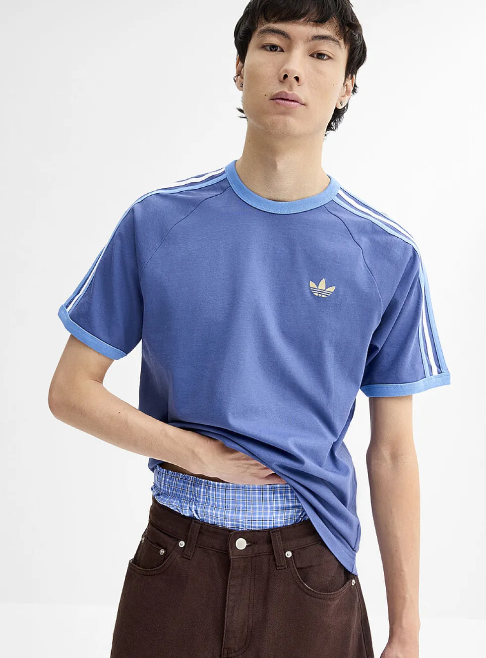 Tricolour 3-stripe T-shirt