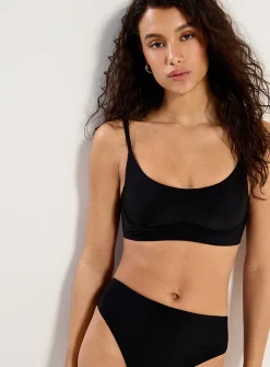 Trimmed bust bralette