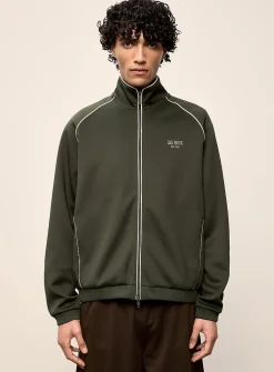 Trimmed track jacket