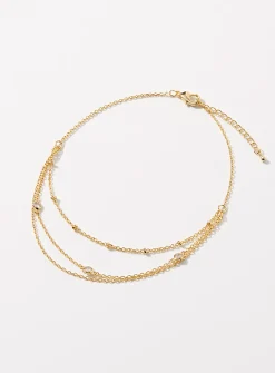 Triple ankle chain